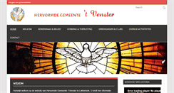 Desktop Screenshot of hervormdlekkerkerk.nl